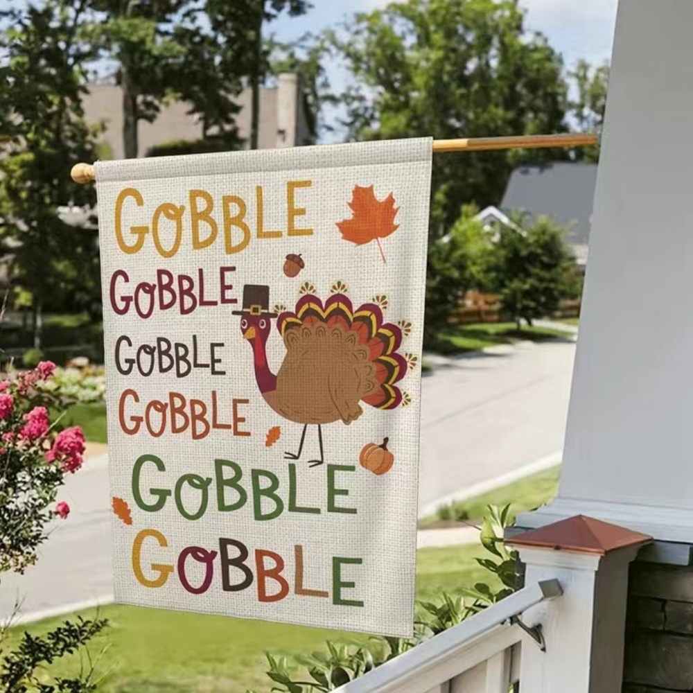 NWT Gobble Gobble Flag